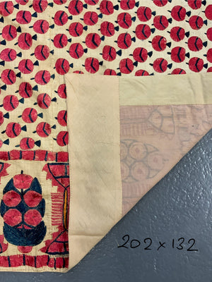 Sindhi antique Wedding shawl (202 x 132cm)