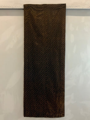 Italian 1930s cut velvet (189 x 69cm)