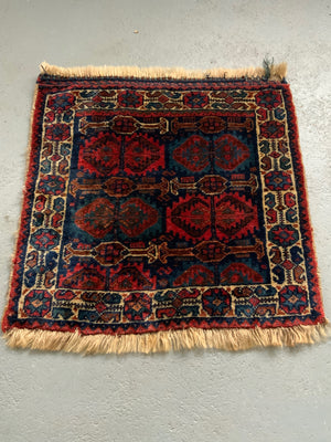 Balouch type Kuchang or Afshari bagface (62 x 63cm)