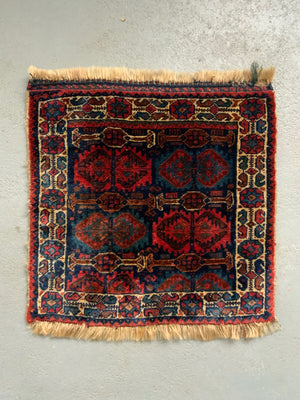 Balouch type Kuchang or Afshari bagface (62 x 63cm)