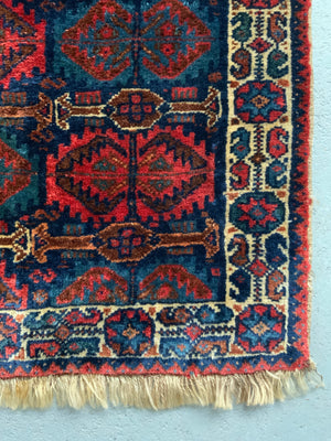 Balouch type Kuchang or Afshari bagface (62 x 63cm)