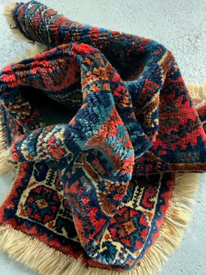 Balouch type Kuchang or Afshari bagface (62 x 63cm)