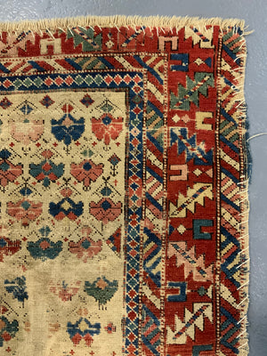 Caucasian antique Shirvan rug (130 x 89cm) *AF