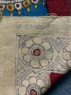 South Indian mordant  resist block print (126 x 84cm)