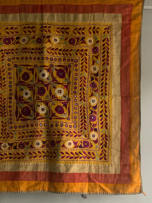 Gujarat embroidered rumal (83 x 83cm)