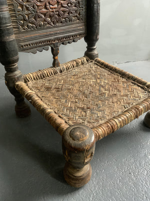Kohistan/  Nuristan Hindu-Kush low chair (81 x 48 x 48cm)