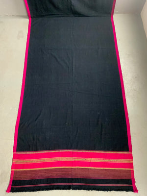 NWFP Pakistan handwoven shawl / wrap (468 x 128cm)