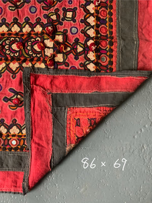 Girl's garment Kutch NW India (96 x 69cm)