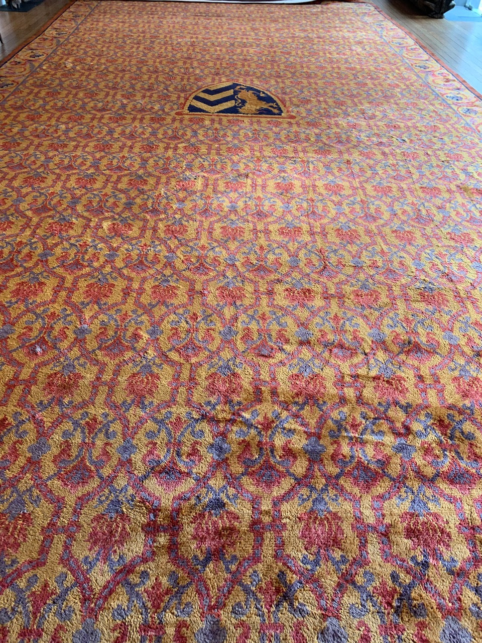 Real Fábrica De Tapices Spanish oversize carpet (864 x 416cm)