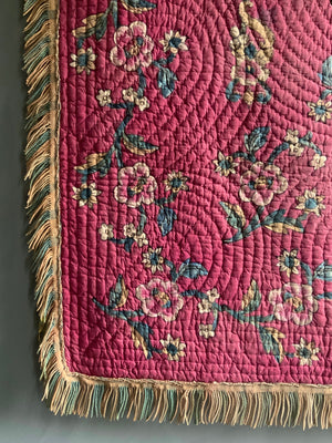 Turkish kandili quilted block print (143 x 98cm)