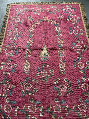 Turkish kandili quilted block print (143 x 98cm)