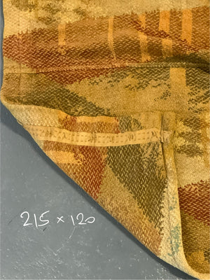 Fench Art Deco wool curtains (215/180 drop x 120cm)