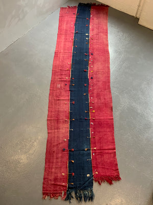 Turkish Anatolian vintage perde tent divide hanging (380 x 100cm)