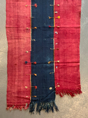 Turkish Anatolian vintage perde tent divide hanging (380 x 100cm)