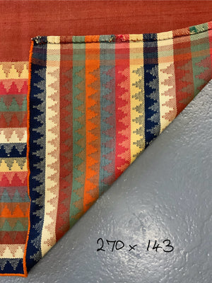 Gashgai antique twill flatweave (270 x 143cm)