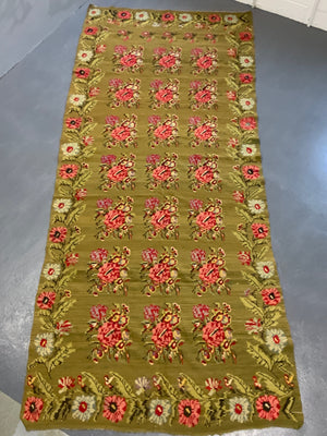 Ukrainian floral kilim (395 x 161cm)