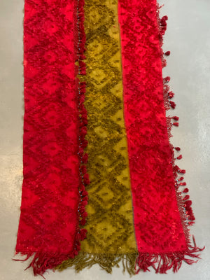 Turkish Anatolian vintage perde tent divide hanging (470 x 114cm)