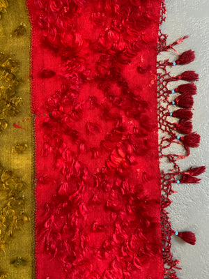 Turkish Anatolian vintage perde tent divide hanging (470 x 114cm)