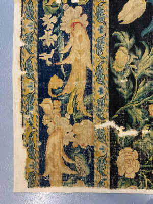 A Louis XIV Savonnerie carpet fragment (153 x 87cm)