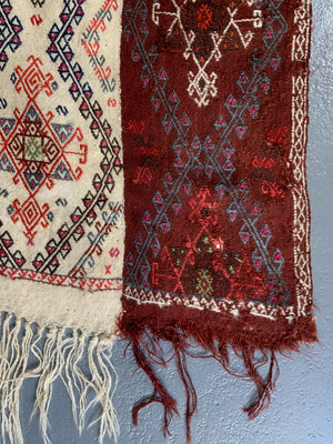 Turkish E. Anatolian antique perde tent divide (437 x 173cm)