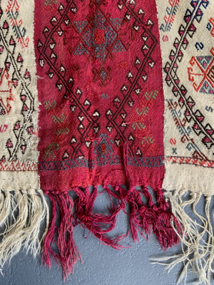 Turkish E. Anatolian antique perde tent divide (437 x 173cm)