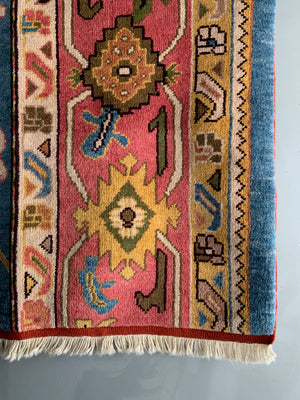 Turkish Ushak bespoke rug sample (124 x 113cm) *new