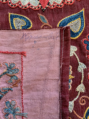 Uzbekistan Bukhara fine modern suzani (342 x 72cm)