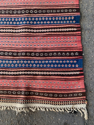 NWP or Sistan decorative striped large flatweave (280 x 185cm)