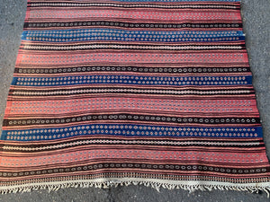 NWP or Sistan decorative striped large flatweave (280 x 185cm)