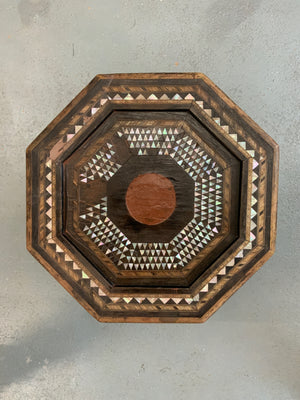 Levantine late Ottoman table (51 x 41cm)