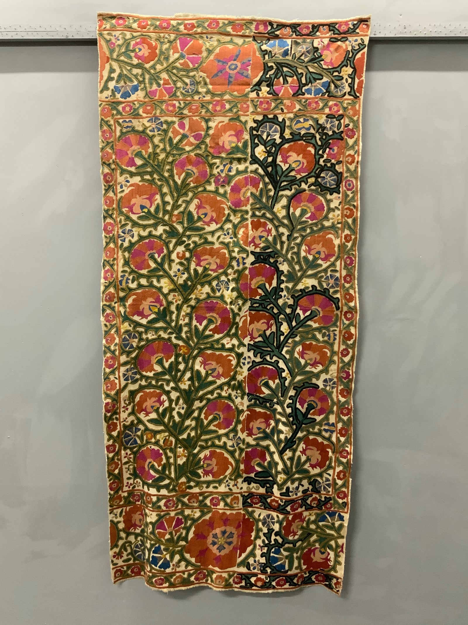 Uzbekistan antique suzani (215 x 99cm)