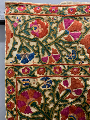 Uzbekistan antique suzani (215 x 99cm)