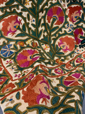 Uzbekistan antique suzani (215 x 99cm)