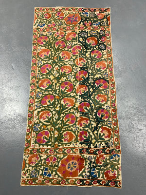 Uzbekistan antique suzani (215 x 99cm)