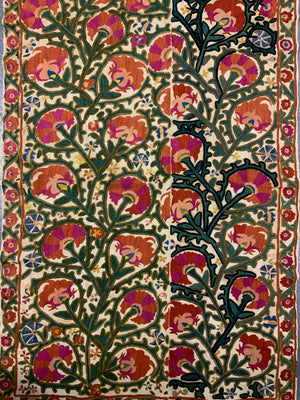 Uzbekistan antique suzani (215 x 99cm)