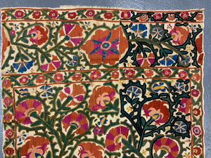 Uzbekistan antique suzani (215 x 99cm)