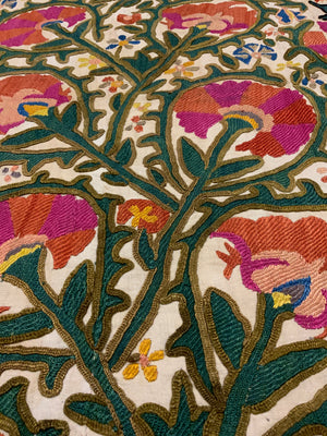 Uzbekistan antique suzani (215 x 99cm)