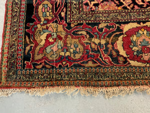 Isphahani vintage rug (208 x 132cm)