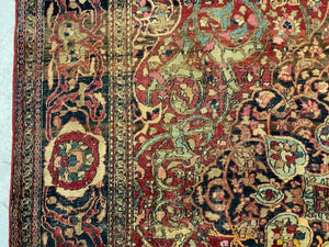 Isphahani vintage rug (208 x 132cm)