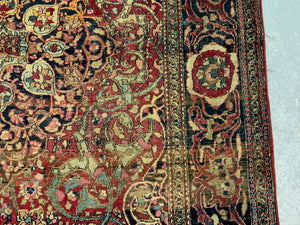 Isphahani vintage rug (208 x 132cm)