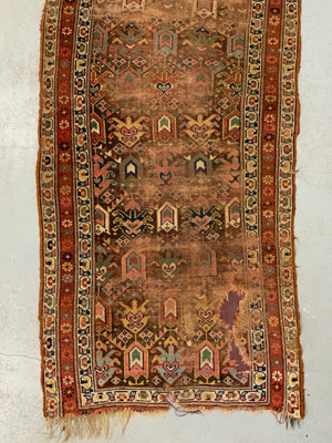 NWP antique Kurdish runner (426 x 86cm) *AF
