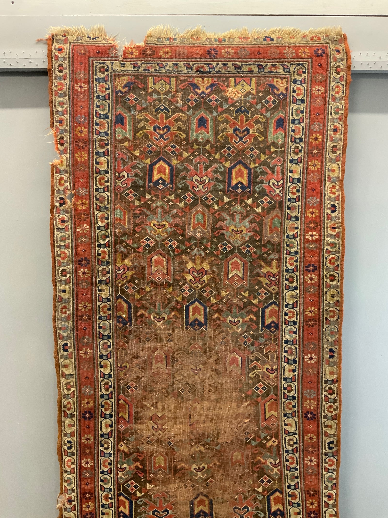 NWP antique Kurdish runner (426 x 86cm) *AF