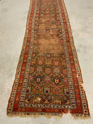 NWP antique Kurdish runner (426 x 86cm) *AF