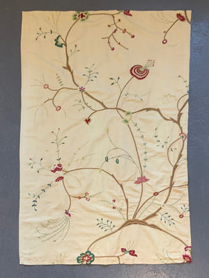 Crewel work fragment  (127 x 85cm)