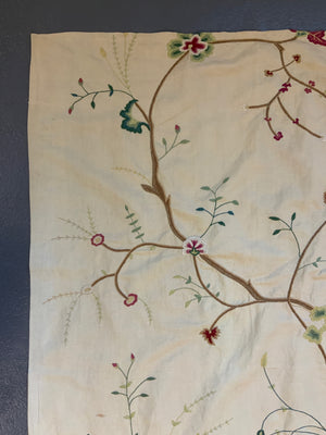 Crewel work fragment  (127 x 85cm)