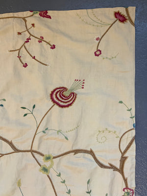 Crewel work fragment  (127 x 85cm)