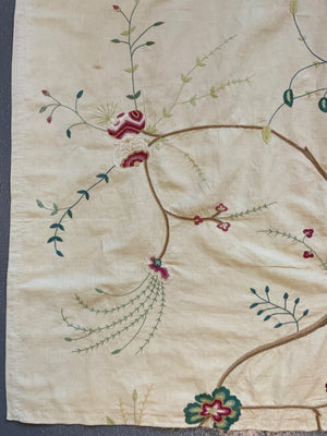 Crewel work fragment  (127 x 85cm)