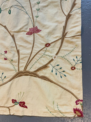 Crewel work fragment  (127 x 85cm)