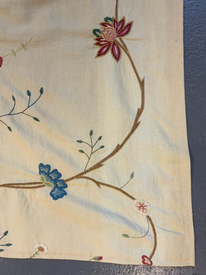 Crewel work fragment  (123 x 85cm)