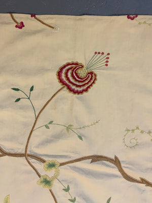 Crewel work fragment  (123 x 85cm)